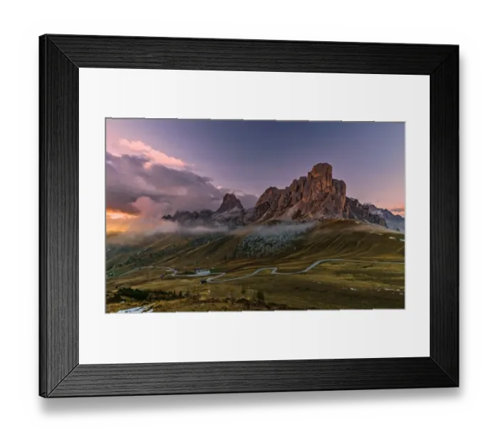 Framed Print : Passo Di Giau - Dolomite Alps Framed Print : Passo Di Giau - Dolomite Alps