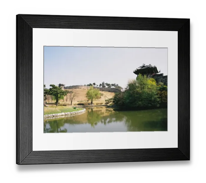 Framed Print : Hwaseong Fortress, UNESCO World Heritage, Suwon Korea Framed Print : Hwaseong Fortress, UNESCO World Heritage, Suwon Korea