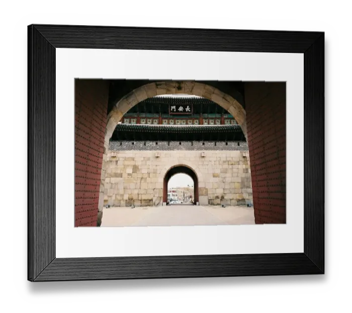 Framed Print : Hwaseong Fortress, UNESCO World Heritage, Suwon Korea Framed Print : Hwaseong Fortress, UNESCO World Heritage, Suwon Korea