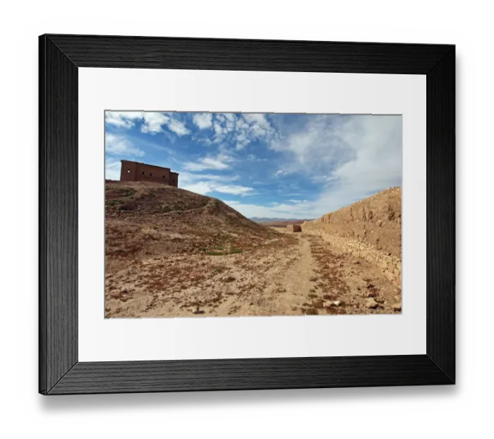 Framed Print : Fortified Granary, Ait Benhaddou Framed Print : Fortified Granary, Ait Benhaddou
