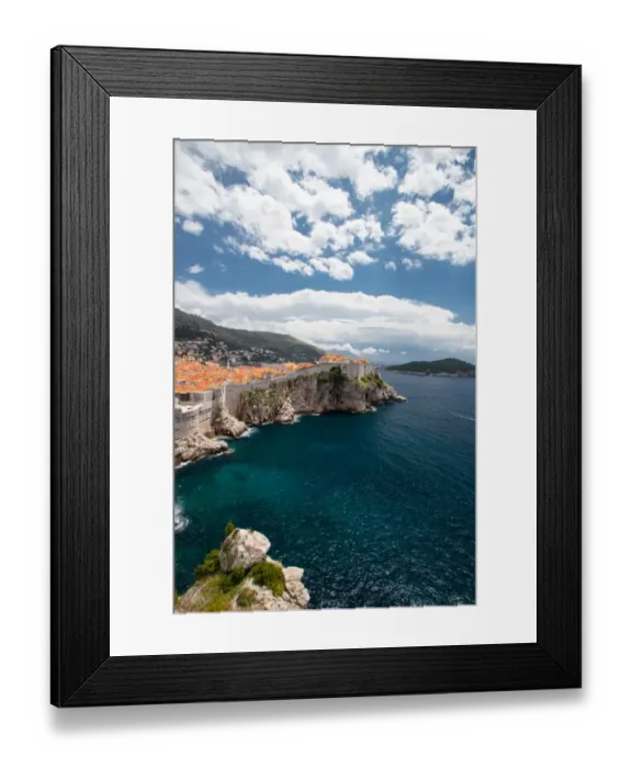 Framed Print : Dubrovnik Old Town Framed Print : Dubrovnik Old Town