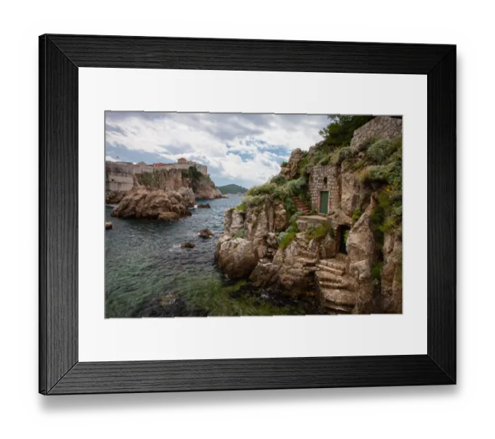 Framed Print : Mysterious harbor Framed Print : Mysterious harbor