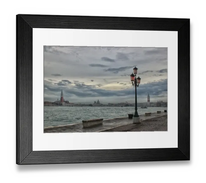 Framed Print : Dusk in Venice Framed Print : Dusk in Venice
