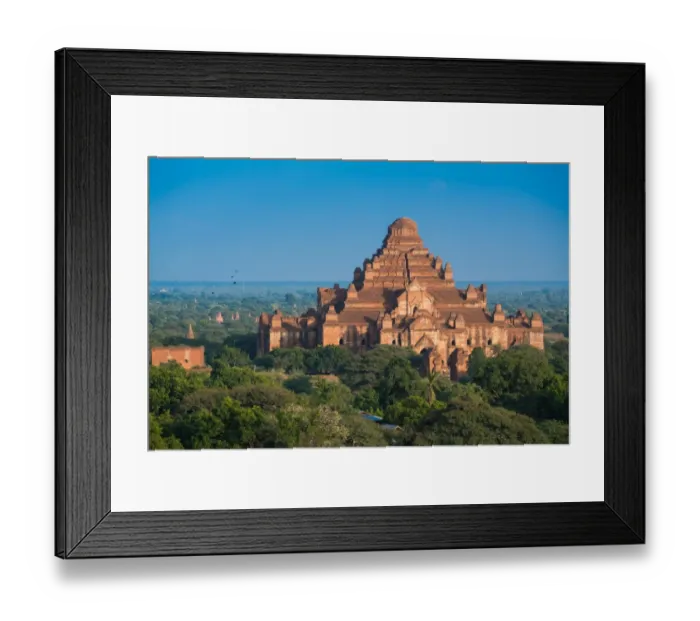 Framed Print : Stone pagoda in Bagan pagoda field Framed Print : Stone pagoda in Bagan pagoda field