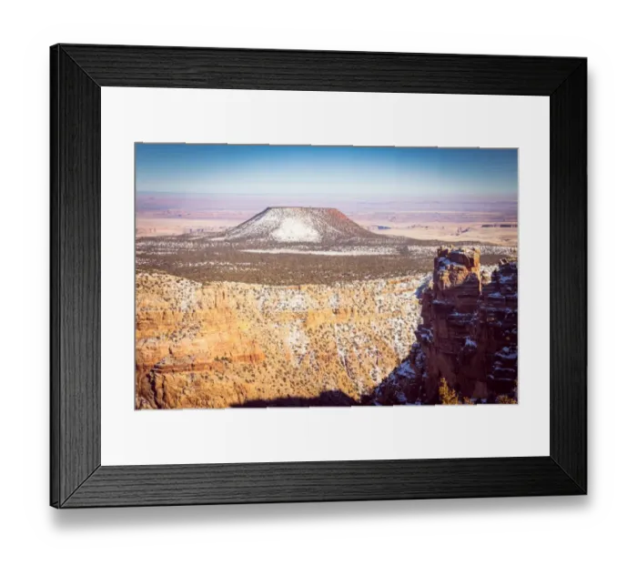 Framed Print : This is a view from south rim, in the Colorado canion