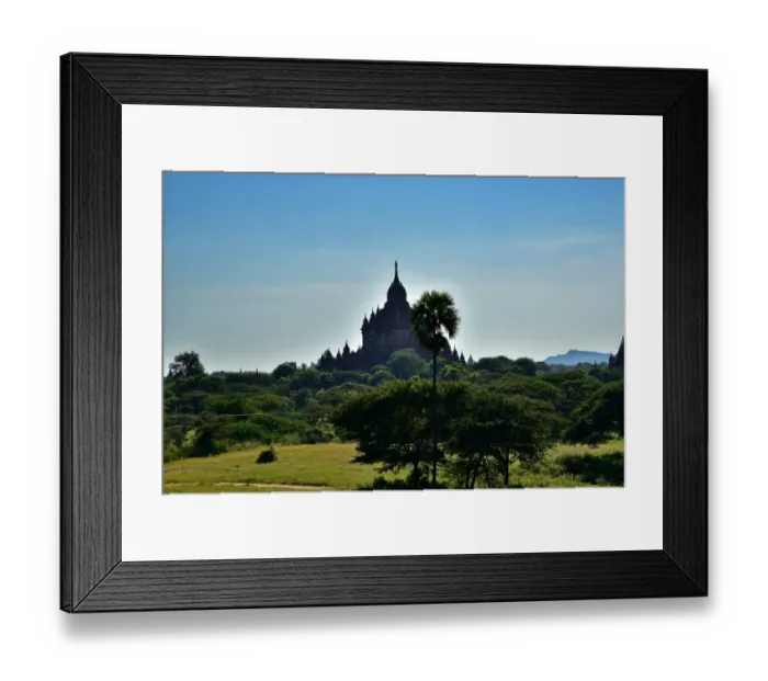 Framed Print : UNESCO Bagan Buddhist Temple Myanmar