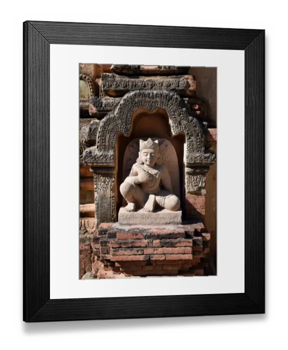 Framed Print : Hti Lo Min Lo sculpture Bagan Buddhist Temple Unesco Myanmar Framed Print : Hti Lo Min Lo sculpture Bagan Buddhist Temple Unesco Myanmar