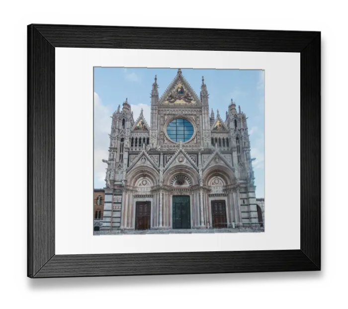 Framed Print : Duomo di Siena (cathedral), Siena, Italy Framed Print : Duomo di Siena (cathedral), Siena, Italy