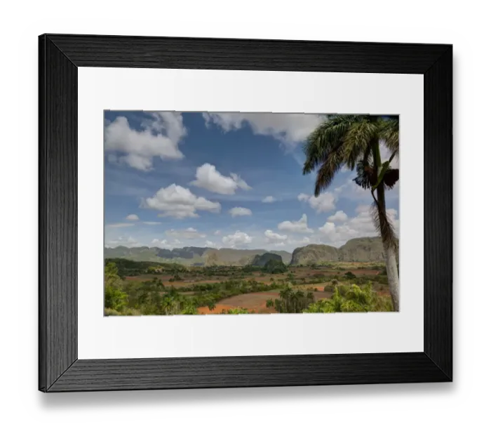 Framed Print : Valle De Vinales view, Cuba Framed Print : Valle De Vinales view, Cuba