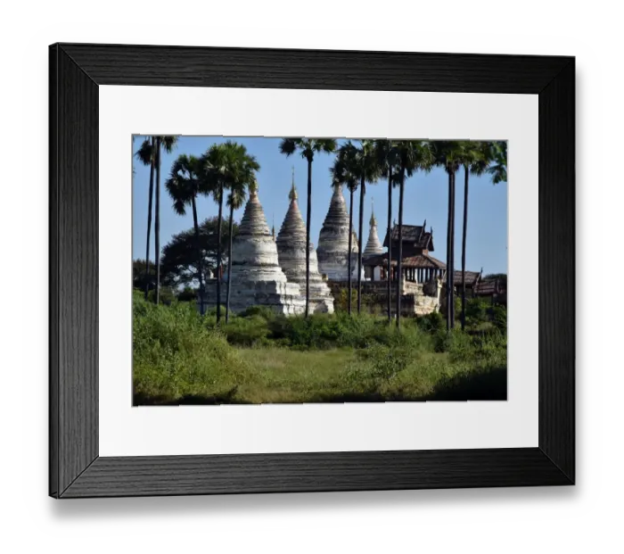 Framed Print : Bagan Buddhist Temple Unesco Myanmar Framed Print : Bagan Buddhist Temple Unesco Myanmar