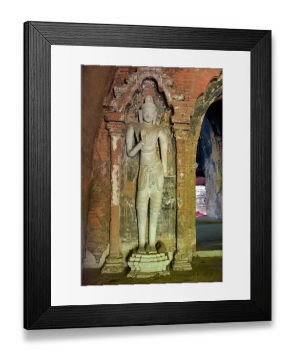 Framed Print : Gu Pyauk Gyi Bagan Buddhist Temple Unesco Myanmar Framed Print : Gu Pyauk Gyi Bagan Buddhist Temple Unesco Myanmar
