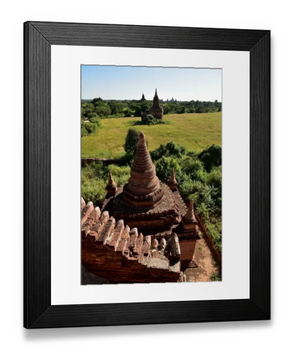 Framed Print : Bagan Buddhist Temple Unesco Myanmar Framed Print : Bagan Buddhist Temple Unesco Myanmar
