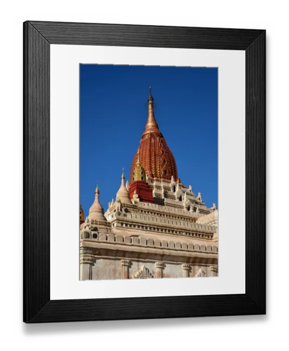 Framed Print : Ananda Phaya Bagan Buddhist Temple Unesco Myanmar Framed Print : Ananda Phaya Bagan Buddhist Temple Unesco Myanmar