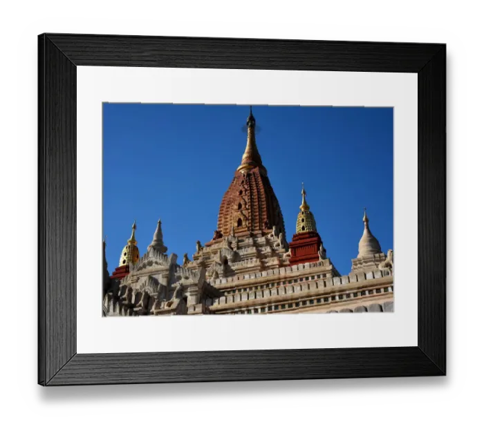Framed Print : Ananda Phaya Bagan Buddhist Temple Unesco Myanmar Framed Print : Ananda Phaya Bagan Buddhist Temple Unesco Myanmar