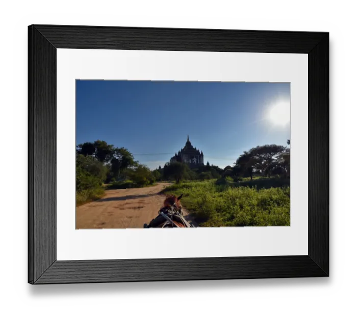 Framed Print : That Byin Nuy Phaya Bagan Buddhist Temple Unesco Myanmar