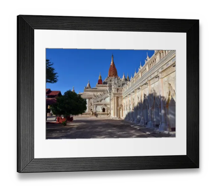 Framed Print : Ananda Phaya Bagan Buddhist Temple Unesco Myanmar Framed Print : Ananda Phaya Bagan Buddhist Temple Unesco Myanmar