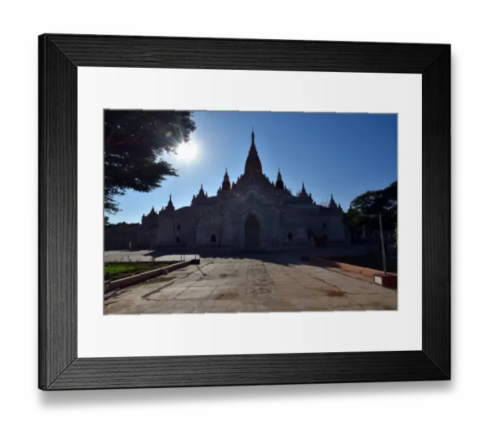 Framed Print : Ananda Phaya Bagan Buddhist Temple Unesco Myanmar Framed Print : Ananda Phaya Bagan Buddhist Temple Unesco Myanmar