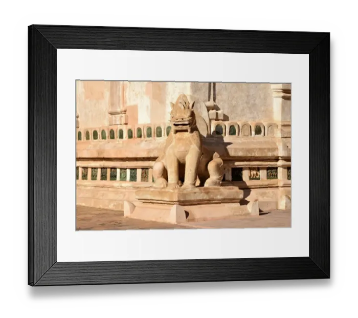 Framed Print : Ananda Phaya statue Bagan Buddhist Temple Unesco Myanmar Framed Print : Ananda Phaya statue Bagan Buddhist Temple Unesco Myanmar