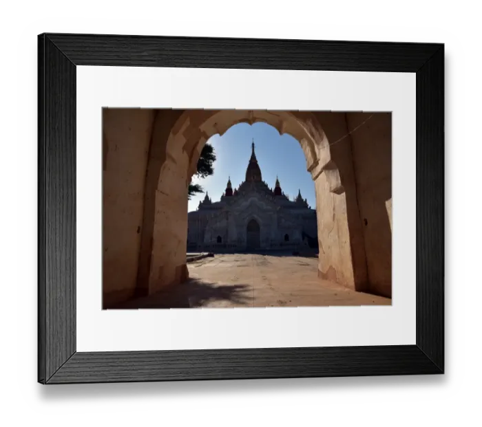 Framed Print : Ananda Phaya Bagan Buddhist Temple Unesco Myanmar Framed Print : Ananda Phaya Bagan Buddhist Temple Unesco Myanmar
