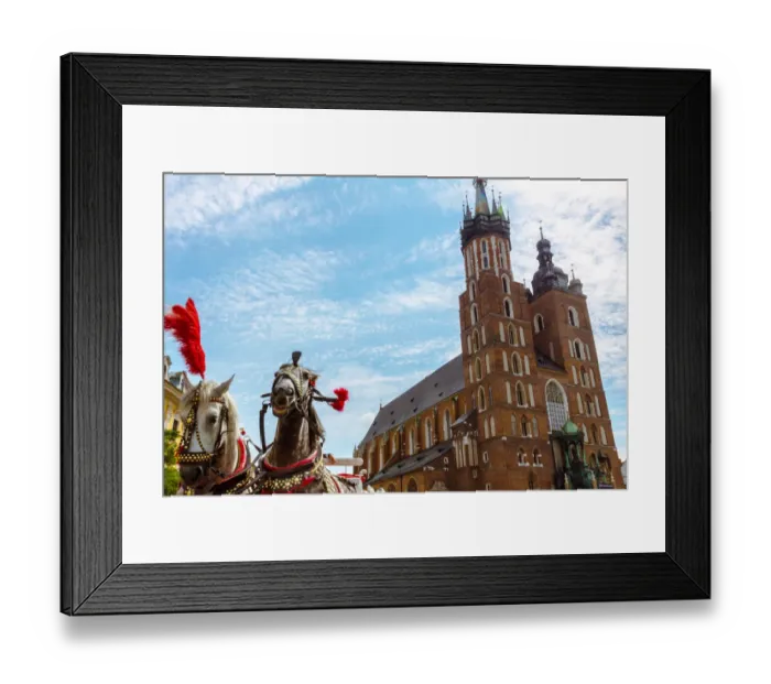 Framed Print : St. Marys Basilica, Krakow, Poland Framed Print : St. Marys Basilica, Krakow, Poland