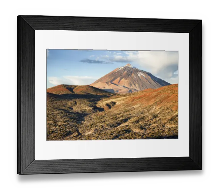 Framed Print : Teide volcano at sunrise Framed Print : Teide volcano at sunrise