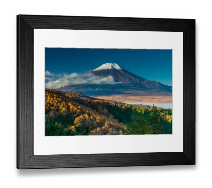 Framed Print : Fuji and Clear autumn sky Framed Print : Fuji and Clear autumn sky