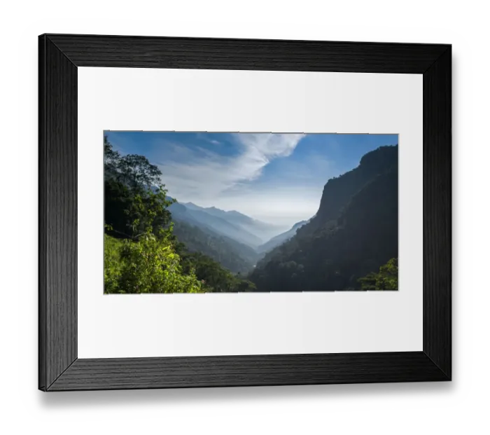 Framed Print : Nilgiris mountain range Framed Print : Nilgiris mountain range