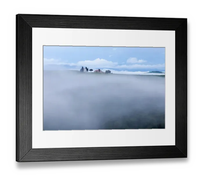 Framed Print : La cappella della Madonna di Vitaleta Framed Print : La cappella della Madonna di Vitaleta