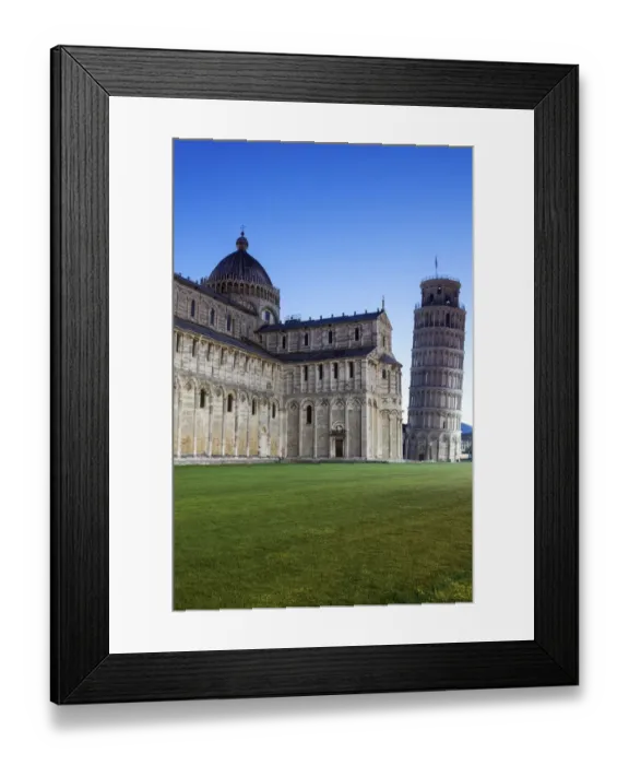 Framed Print : Italy, Tuscany, Pisa, Cathedral and Leaning Tower of Pisa Framed Print : Italy, Tuscany, Pisa, Cathedral and Leaning Tower of Pisa