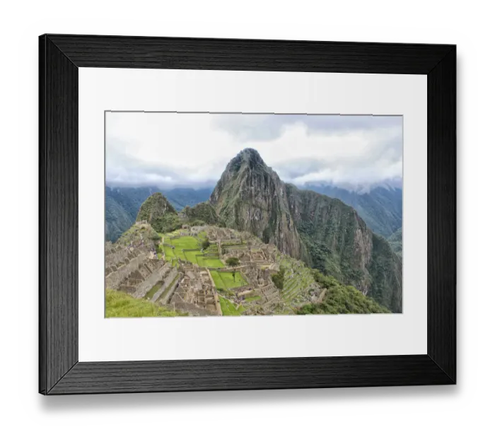 Framed Print : Machu Picchu, Peru Framed Print : Machu Picchu, Peru