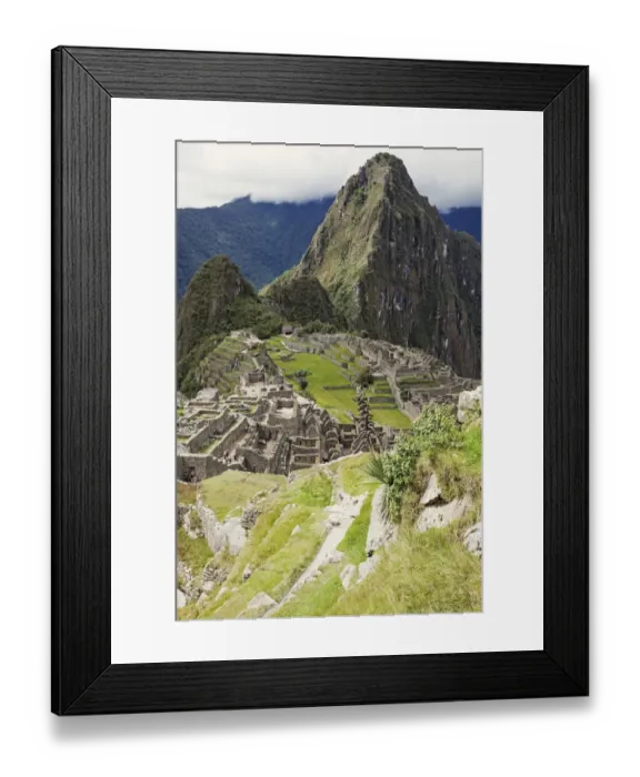Framed Print : Peru, Urubamba Province, Cusco, View to Machu Picchu Framed Print : Peru, Urubamba Province, Cusco, View to Machu Picchu