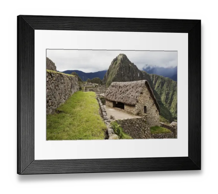 Framed Print : Peru, Urubamba Province, Cusco, View to Machu Picchu Framed Print : Peru, Urubamba Province, Cusco, View to Machu Picchu