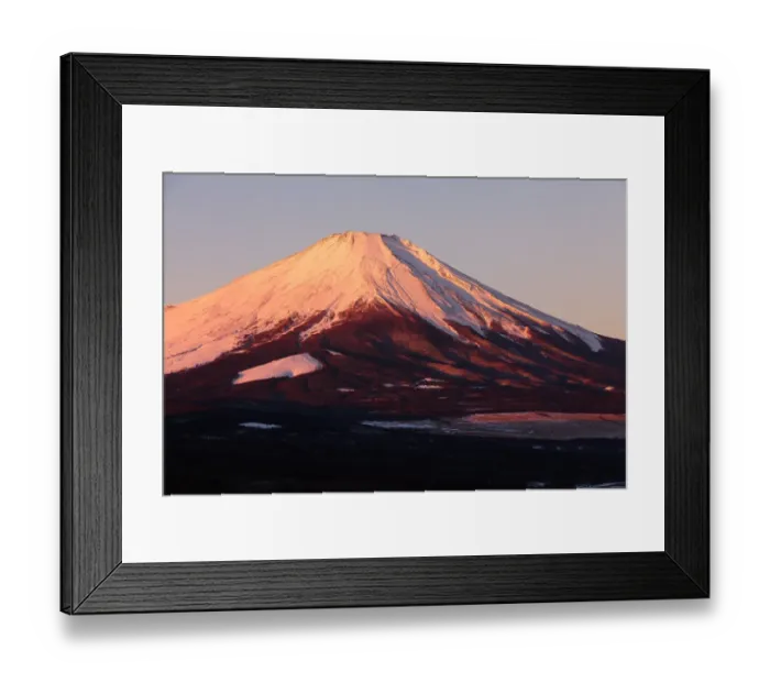 Framed Print : Mt. Fuji. Mt.Fuji