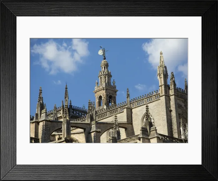 Framed Print : Seville Cathedral, the third largest church in the world Framed Print : Seville Cathedral, the third largest church in the world