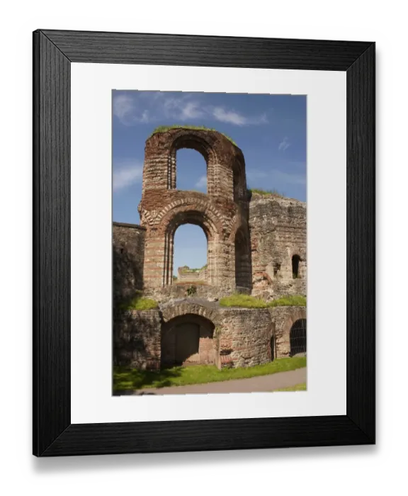 Framed Print : Arches of the Trier, Germany Roman baths Framed Print : Arches of the Trier, Germany Roman baths