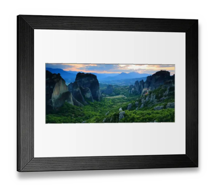 Framed Print : Monasteries of Meteora Framed Print : Monasteries of Meteora