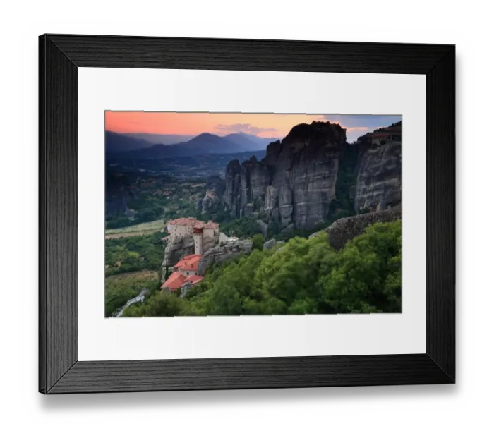 Framed Print : Monasteries of Meteora Framed Print : Monasteries of Meteora