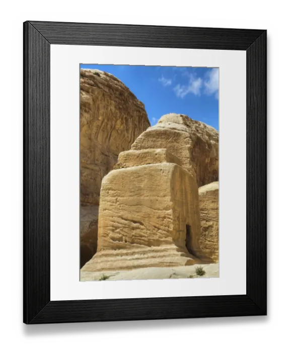Framed Print : Djinn blocks, dating from 50 BC to 50 AD Framed Print : Djinn blocks, dating from 50 BC to 50 AD