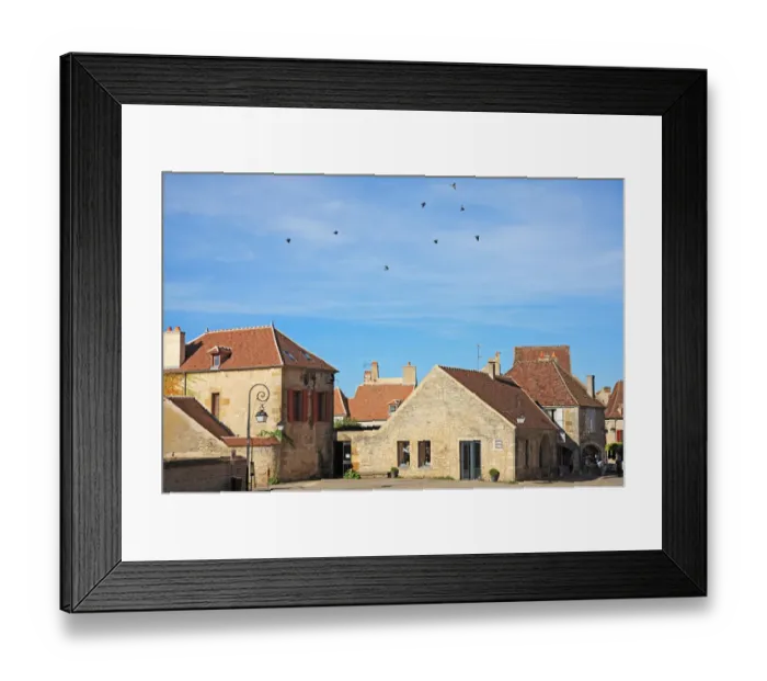 Framed Print : France, VA zelay Framed Print : France, VA zelay
