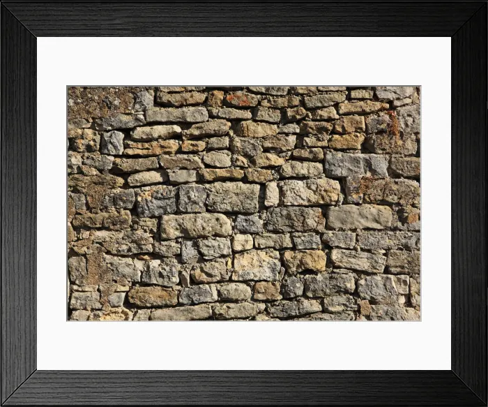 Framed Print : Stone wall Framed Print : Stone wall