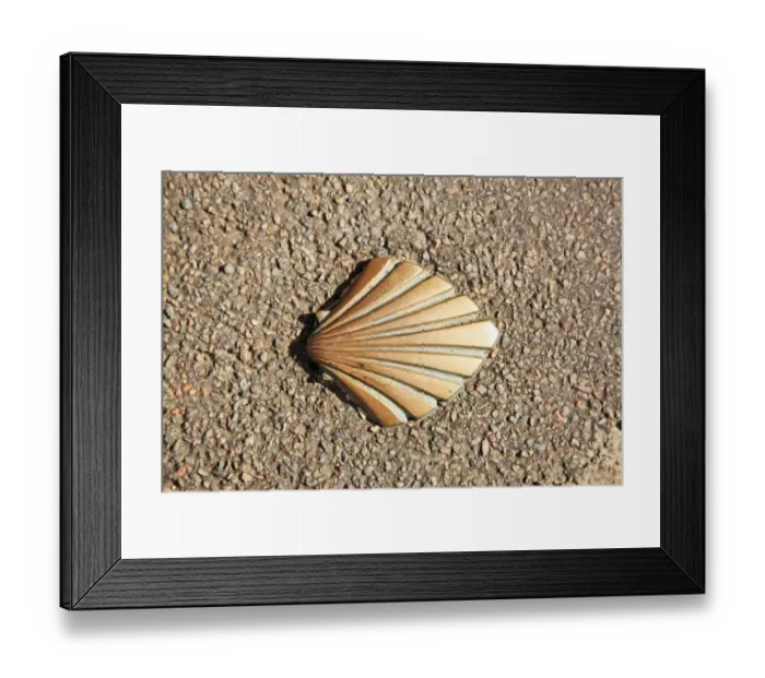 Framed Print : Route of Santiago de Compostela Framed Print : Route of Santiago de Compostela