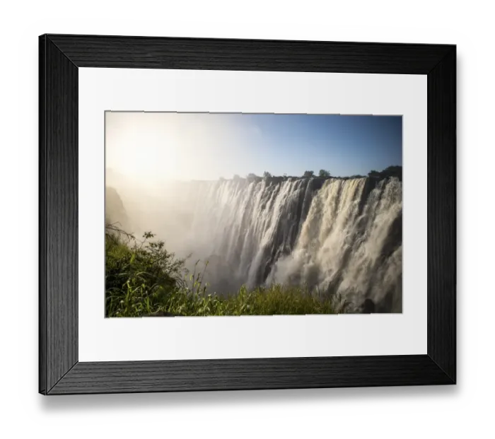Framed Print : Victoria Falls Framed Print : Victoria Falls