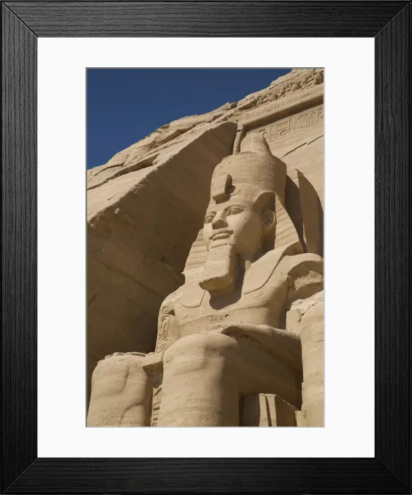 Framed Print : Colossi of Ramses II, Sun Temple, Abu Simbel Framed Print : Colossi of Ramses II, Sun Temple, Abu Simbel