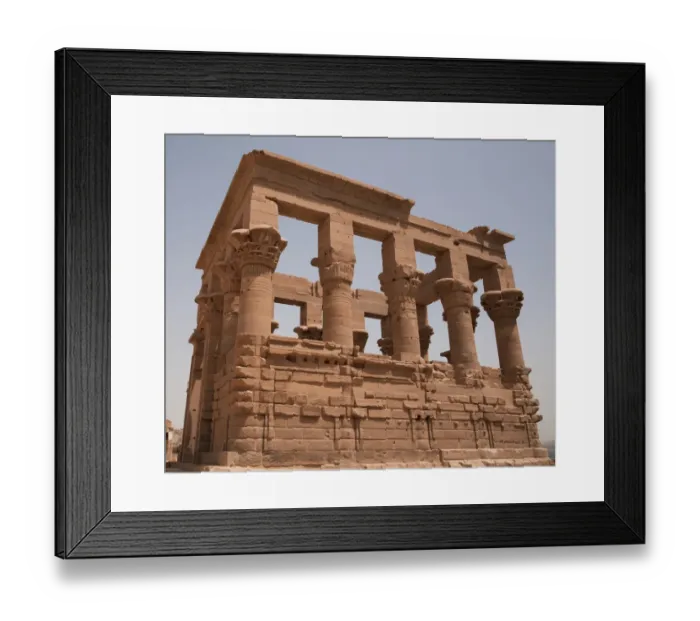 Framed Print : Kiosk of Trajan, Temple of Isis Framed Print : Kiosk of Trajan, Temple of Isis