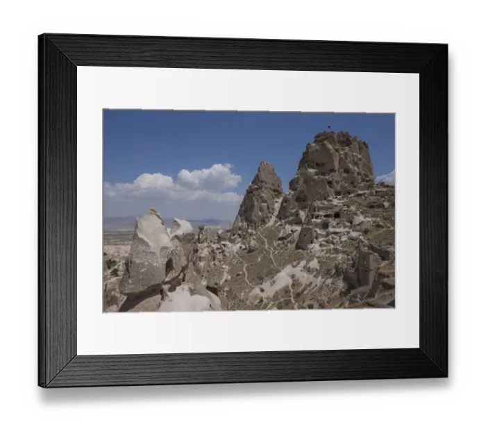 Framed Print : Rock formations against blue sky Framed Print : Rock formations against blue sky