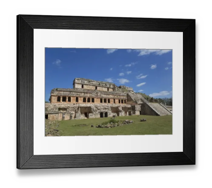 Framed Print : The Palace, Sayil, Mayan ruins Framed Print : The Palace, Sayil, Mayan ruins