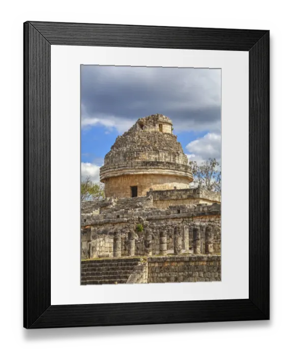 Framed Print : The Snail, Observatory, Chichen Itza Framed Print : The Snail, Observatory, Chichen Itza