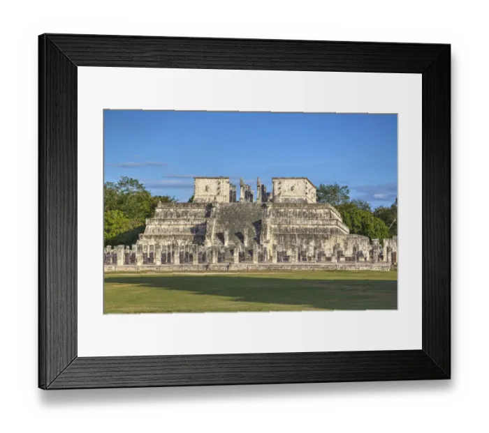 Framed Print : Temple of Warriors, Chichen Itza Framed Print : Temple of Warriors, Chichen Itza