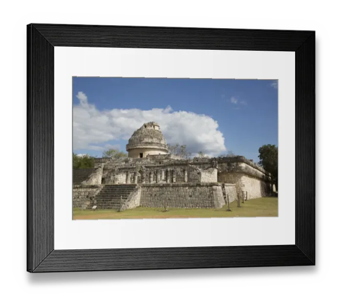 Framed Print : The Snail, Observatory, Chichen Itza Framed Print : The Snail, Observatory, Chichen Itza