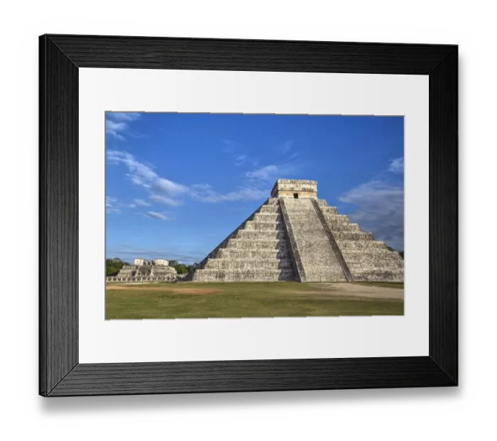 Framed Print : Pyramid of Kulkulcan, Chichen Itza Framed Print : Pyramid of Kulkulcan, Chichen Itza